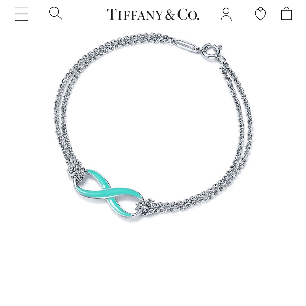 Tiffany & Co Infinity Bracelet Silver